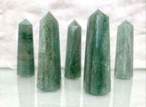 Verdant Harmony Green Aventurine Obelisks