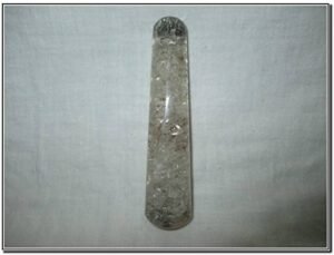 Crystal Quartz Double Side Smooth Massage Wand