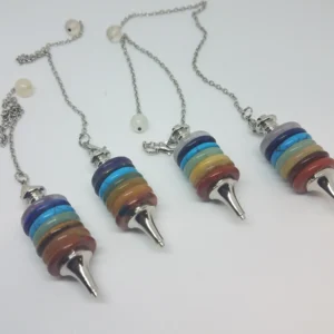 Chakra Stones Disc Pendulum