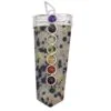 Dalmatian Seven Chakras Bridge Pendant