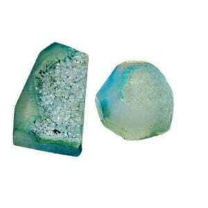 Aqua Druzy Agate Stone