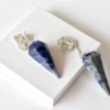 Clarity Seeker Sodalite Faceted Pendulums