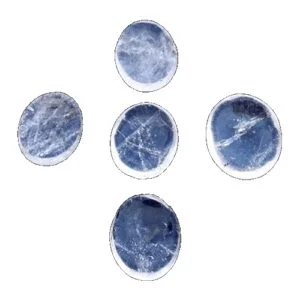 Crystal Quartz Agate Worry Stone