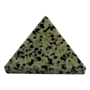 Dalmatian Agate Stone Pyramid