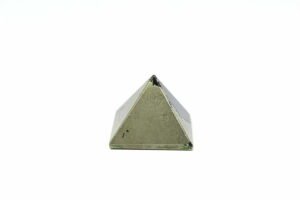 Pyrite Agate Stone Pyramid