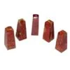 Red Jasper Agate stone Tower