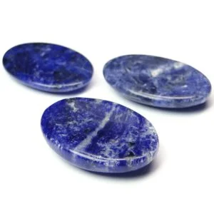 Sodalite Agate Worry Stone