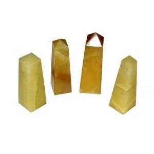 Yellow Aventurine Agate stone Tower
