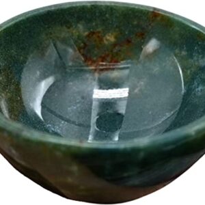 2 Inch Bloodstone Gemstone Agate Bowl
