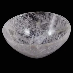 3 Inch Clear Crystal Quartz Bowl