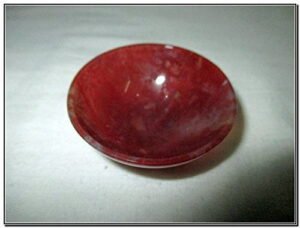 3 Inch Red Jasper Gemstone Agate Bowl