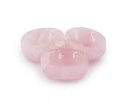 3 Inch Rose Quartz Gemstone Bowl
