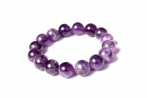 Amethyst Big Beaded Bracelets