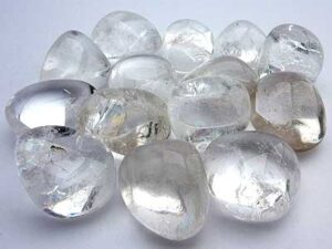 Clear Crystal Quartz Tumbled Stones