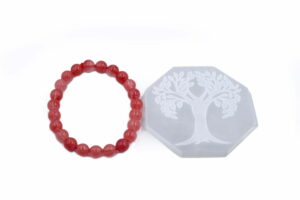 Red Carnelian Beaded Bracelets