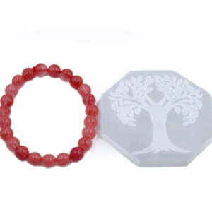 Red Carnelian Beaded Bracelets