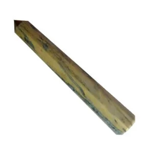 Fancy White Agate Obelisk