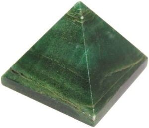 Green Mica Pyramids