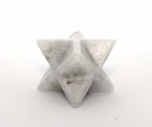 Rainbow Moonstone Big Merkaba Stars
