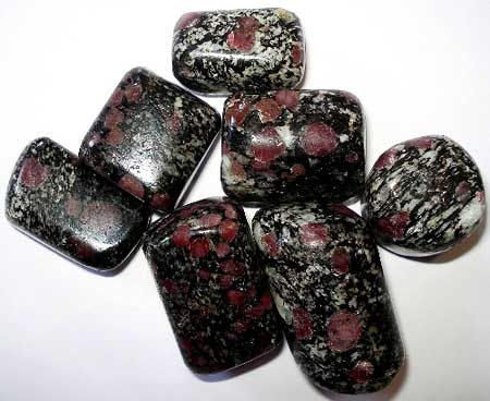 Ruby In Spinal Matrix Tumble Stones