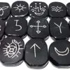 Snowflake Obsidian Oval Reiki Set