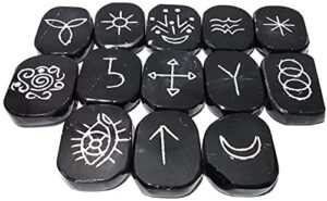 Snowflake Obsidian Oval Reiki Set