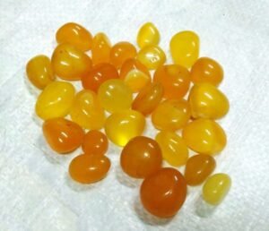 Yellow Onyx Tumble Pebble Stones