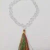 Crystal Quartz 33 Beaded Japmala Necklace