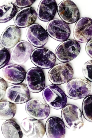 Indian Amethyst Worry Stones