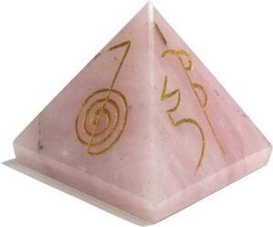 Rose Quartz Reiki Pyramid