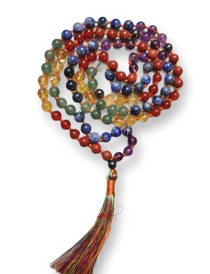 7 Chakra Gemstone Beaded Necklace