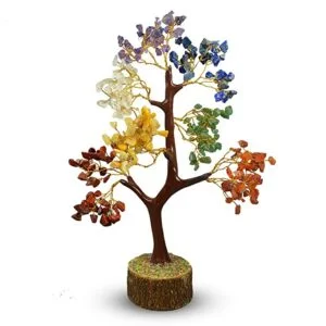 7 Chakra Gemstone Chips Tree