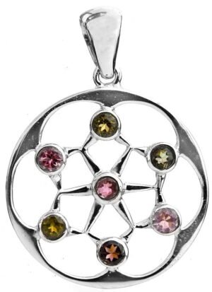 7 Chakra Power Gainer Metal Pendant