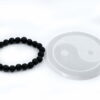 Black Agate Beaded Bracelets