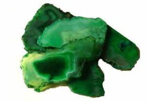Green Onyx Polished Agate Slices