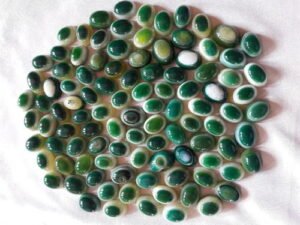 Green Onyx Shiva Agate Eyes