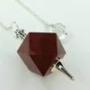 Red Jasper Octagonal Pendulum