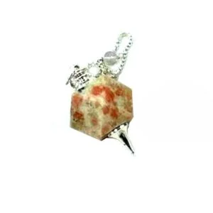 Sunstone Octagonal Faceted Pendulum
