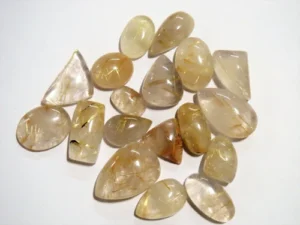 Golden Rutile Tumbled Stones