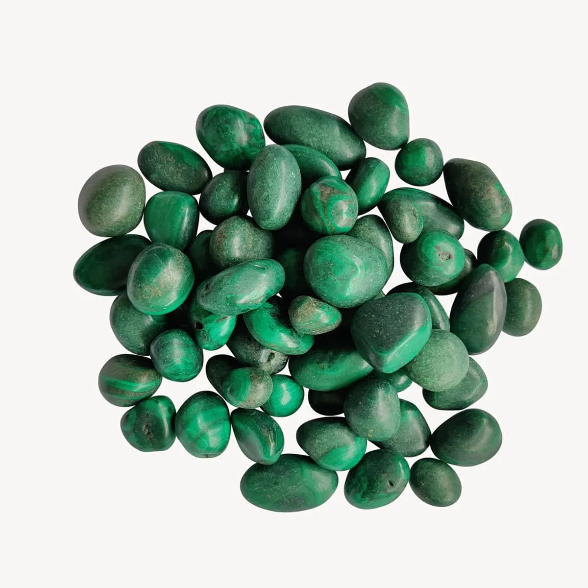 Malachite Tumbled Stones