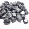 Natural Energised Snowflake Obsidian Tumble Stone