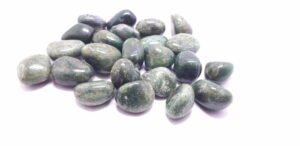 Green Moss Agate Tumbled Stone