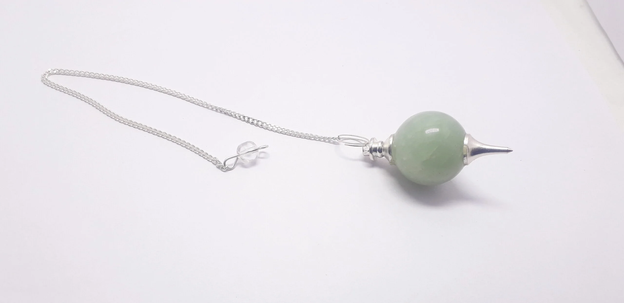 Natural Green Jade Ball Pendulums