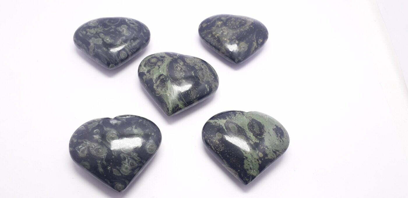 Kambaba Jasper Heart