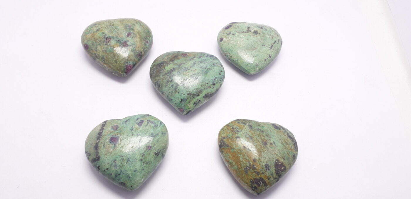 Ruby Zoisite Hearts
