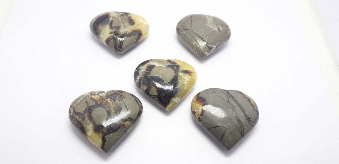 Septarian Heart Healing Crystals