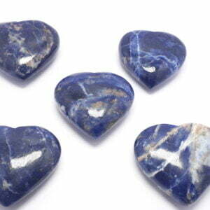Sodalite Heart Healing Crystal