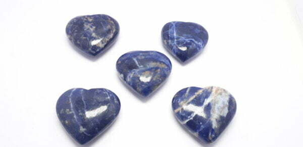 Sodalite Heart Healing Crystal