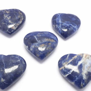 Sodalite Heart Healing Crystal