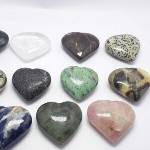Heart Shaped Healing Crystal Set